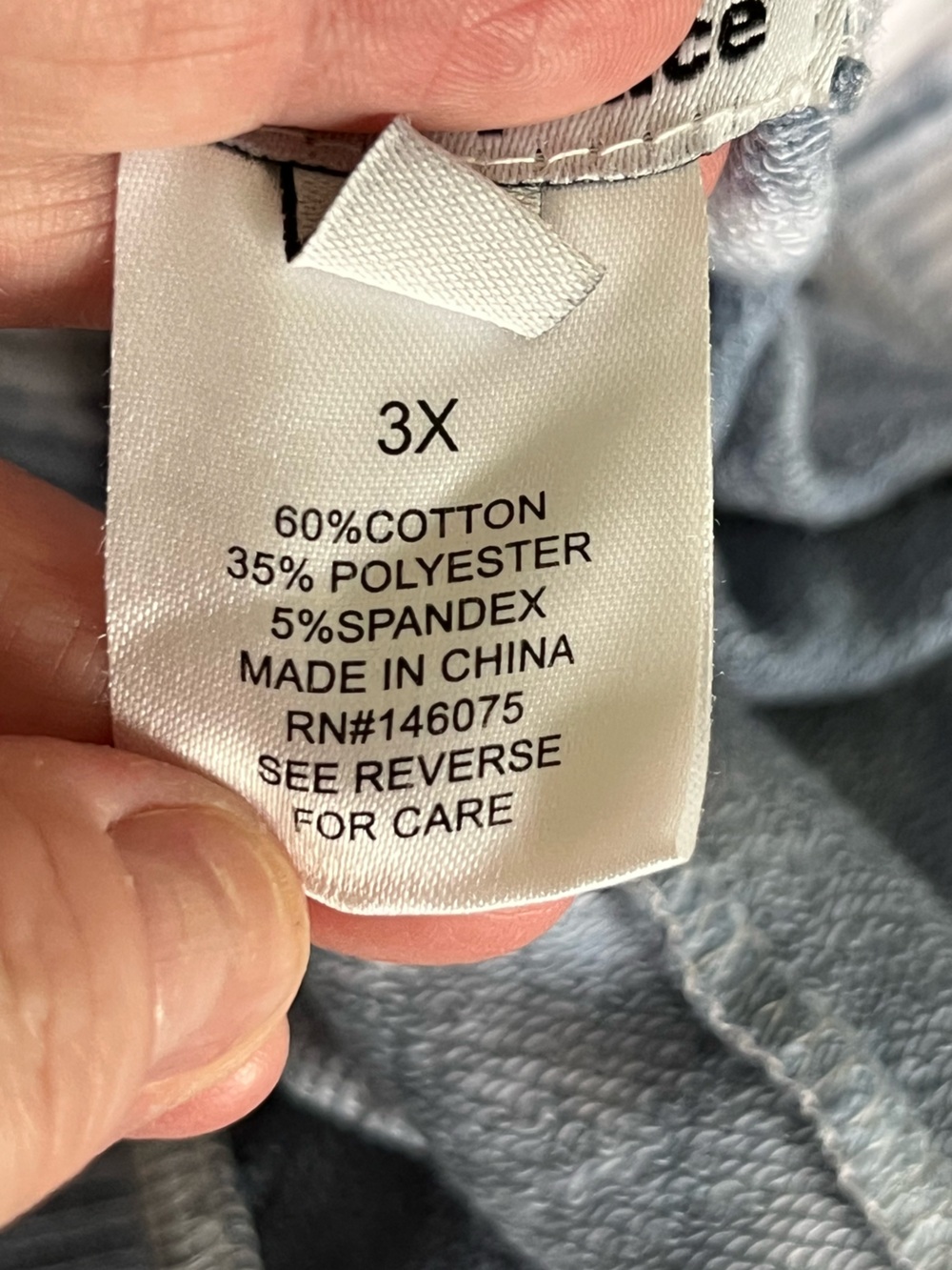 NWT Theo & Spence 2 Pair Tie-Dye Jogger Pants Bundle- Blue & Burgundy Size 3X - Picture 12 of 12